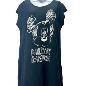 Disney Black Sleep Shirt Size XL